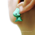 Boucles d&#39;oreilles bijoux de la mode Shangjie Oem Joyas pour femmes 2021 Cute de boucles d&#39;oreille en argile dinosaure boucles d&#39;oreilles